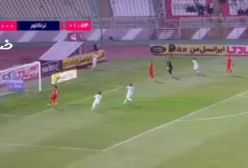 گل اول گل گهر سیرجان به تراکتور با هنرنمایی 2 ملی پوش