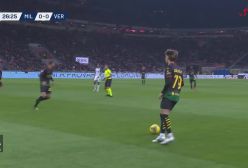 خلاصه بازی آث میلان ۱ - هلاس ورونا ۰