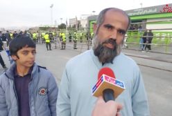 هوادار ایرانشهری استقلال در فولادشهر؛ امروز مهران احمدی گل می زند!