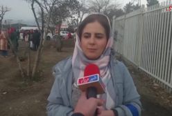 هوادار خانم استقلالی برای حمایت از پرسپولیس در آزادی: کاش می شد رونالدو را ببینیم/ دوست دارم پرسپولی