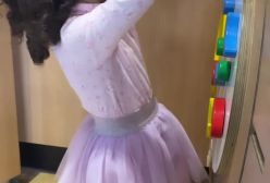 بلوز دامن پرنسسی دختر شاهرخ استخری