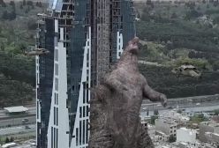 گودزیلایی در خیابان‌های تهران!