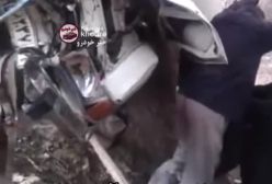 نجات معجزه‌آسای راننده پیکان پس از تصادف با درخت | 27 بهمن 1403