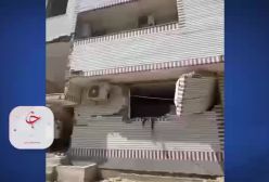 ویدیویی از قدرت تخریب انفجار بمب صوتی در ساختمان ستاد بنیاد مسکن چابهار‌