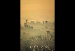 عکس ترسناک آلودگی هوای تهران امروز ۲۸ آذر