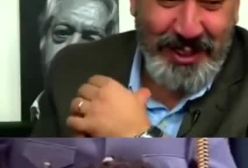 فلج شدن نیمی از صورت سیامک انصاری در سریال قهوه تلخ!