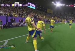 گل دوم النصر به استقلال توسط کریستیانو رونالدو