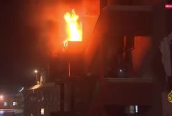 لحظه حمله اسرائیل به بیمارستان  ناصر در خان یونس