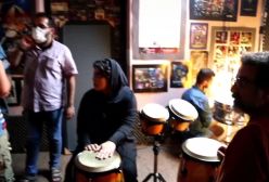 رونمایی از پشت صحنه فیلم برکه خاموش