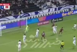 گل اول قطر به ایران توسط میگل پدرو