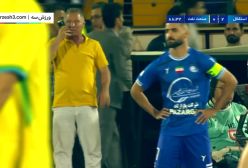 کاپیتان جدید استقلال و تشویق کرکننده در آزادی!