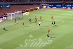 گل دوم پرسپولیس به مس رفسنجان توسط سردار دورسون