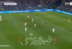 گل دوم اسپانیا به فرانسه توسط میکل مرینو