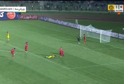 خلاصه بازی پرسپولیس 1 - فجر 1