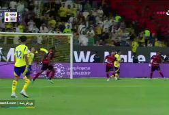 گل دوم النصر به الریاض توسط  کریستیانو رونالدو