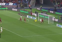 خلاصه بازی آاس رم ۳ - آث میلان ۱