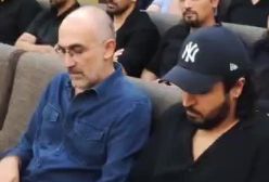 ببینید| تصاویری با حضور هوتن شکیبا و هادی حجازی از مراسم ختم پدر عباس جمشیدی فر | 18 خرداد 1404