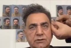 مراحل گریم پرویز پرستویی در سریال شکارگاه