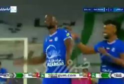 مسعود جمعه زننده گل دوم استقلال به صنعت نفت