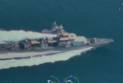 فوری/ پخش تصاویر رهگیری ناوهای بیگانه توسط پهپادهای دوربرد نیروی دریایی برای اولین بار | 18 اردیبشت