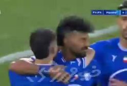 گل اول استقلال پنالتی رامین رضاییان