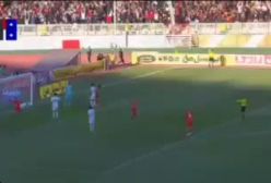 گل اول تراکتور به ملوان را حسین زاده زد