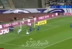 سیو موفق حسینی مقابل پیکان