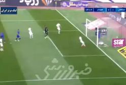 گل اول استقلال به هوادار توسط رضاییان