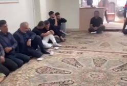 فیلم حضور درویش و کنعانی زادگان در مراسم ختم الهه حسین نژاد