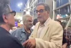 استقبال هنرمندان و سینماگران از بازگشت جعفر پناهی و همراهانش در فرودگاه