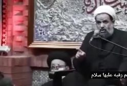 تشیع جنازه شمر در نجف با حضور مراجع و علما