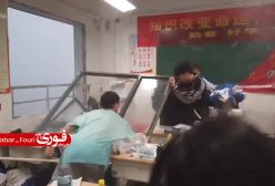 ببینید! تصاویری از طوفان‌ شدید و ویرانگر در چین | 24 فروردین 1404