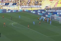 خلاصه بازی لچه ۰ - ناپولی ۱