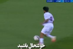 گل مارادونایی هوادار به استقلال با گزارش عربی/ گزارشگر عرب: خوشحال باشید، مارادونا به دنیا برگشت