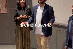 اکران  فیلم زن و بچه با حضور پریناز ایزدیار و سعید روستایی