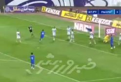 گل دوم استقلال توسط محمد حسین اسلامی