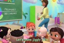 Outside At The Train Park / CoComelon / کارتون کوکوملون