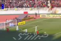 شادی گل صد هزار طرفدار تراکتور پرپر شد