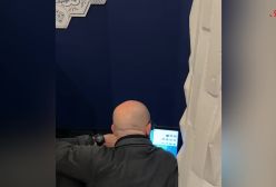 فیلم وضعیت پیاتزا حین صرف شام بعد از بازی با لهستان