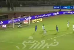 کاشته زیبای رونالدویی رضاییان به دروازه ملوان