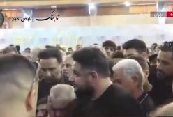 حضور  محسن تنابنده در تشییع برادرزاده شهیدش علیرضا تنابنده