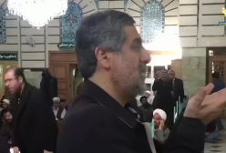 زیارت حاج رمضان در حرم فاطمه معصومه سلام الله علیها