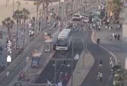 حمله موشکی یمن به تل‌آویو؛ آژیر خطر و فرار از ساحل تل آویو! ۲۴ فروردین ۱۴۰۴