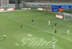 گل مردود استقلال توسط محمدرضا آزادی به گل گهر