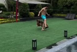 انتشار ویدیو جنجالی از علیرضا بیرانوند در یک ویلای لاکچری