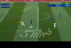 گل داریوش شجاعیان به استقلال با چاشنی آفساید