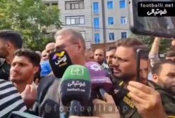 تهدید عجیب هوادار استقلال + فیلم