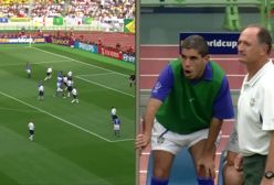 واکنش لوئیز اسکولاری به گل ضربه آزاد رونالدینیو مقابل انگلیس
