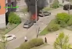 لحظه انفجار خودروی  ژنرال روس در روسیه