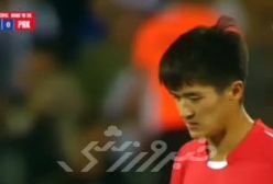 واکنش حسین حسینی به شوت 40 متری بازیکن کره شمالی